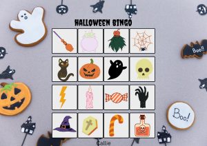 halloween bingo game