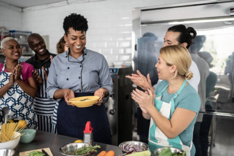 How do you appreciate someone for making good food?