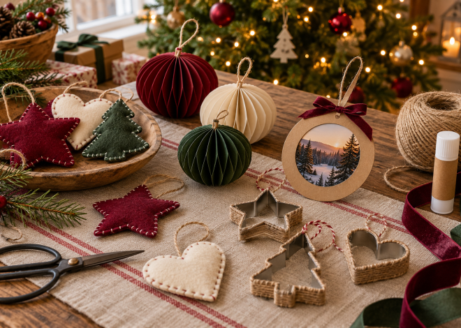 Christmas Ornament Ideas: Personalized Keepsakes and Simple DIY