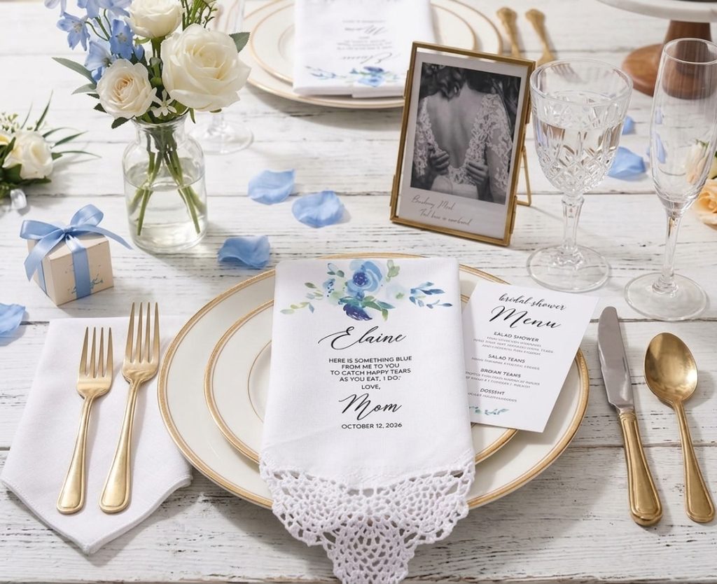 blue handkerchiefs