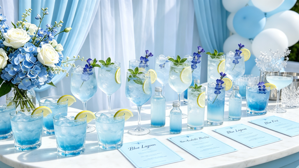 signature blue drinks